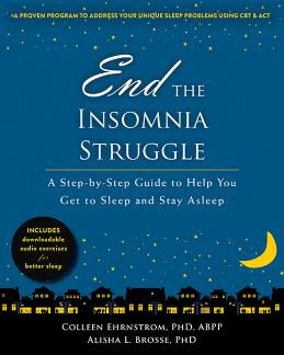 Book cover for "End the Insomnia Struggle"