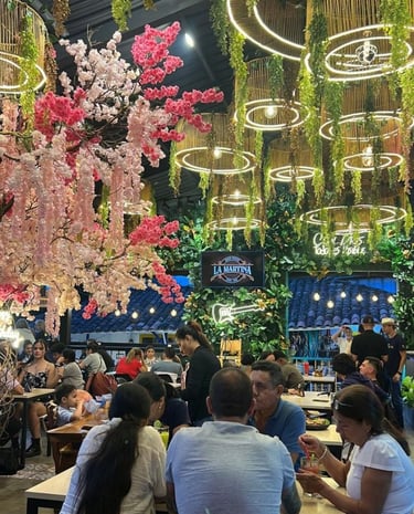 Musica en vivo en el Restaurante Café Bar La Martina Salento Quindío