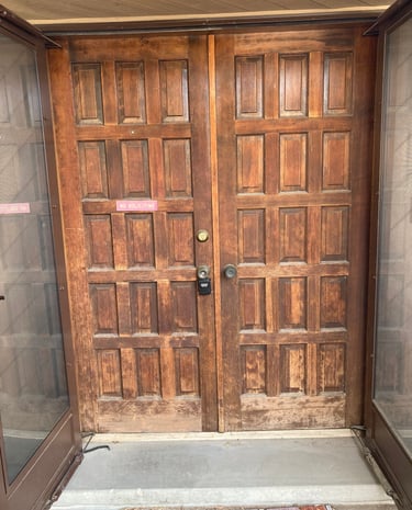 Front French Door (before)