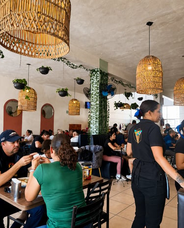 Galería del Chilaquil, ambiente familiar y tranquilo