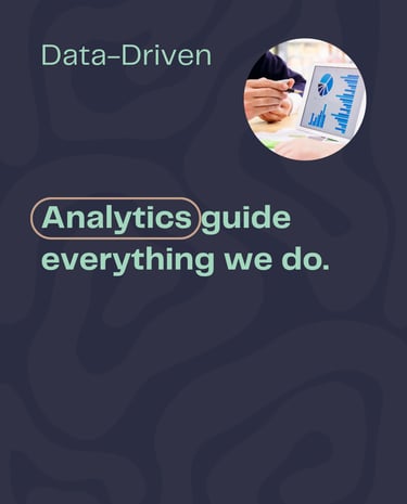 card image defining data driven