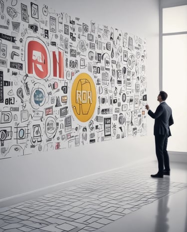 Wooden Scrabble tiles spell out the words 'INTERNET MARKETING' on a textured wooden surface.