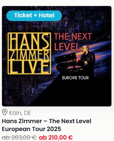 Hans Zimmer Live in Köln