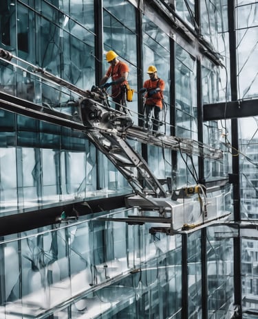 a woman climbing up a set of stairs