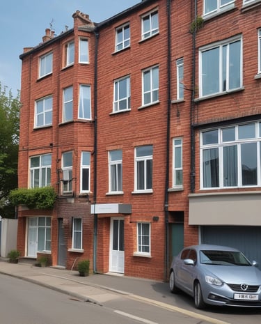 A vibrant clothing store with colorful garments neatly arranged.