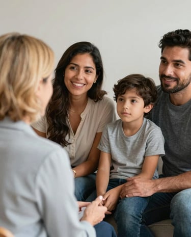 Teenager concentrating on a learning activity, showing determination and growth.