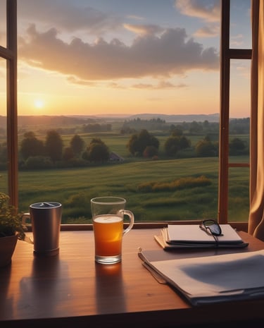 A cityscape view with various residential buildings representing diverse property options.