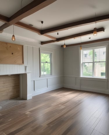 Close-up of premium bathroom fixtures being fitted with precise care.