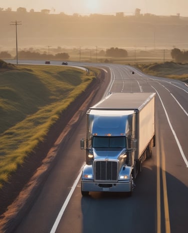 Tankdog Transportation vehicle navigating through city streets with ease.