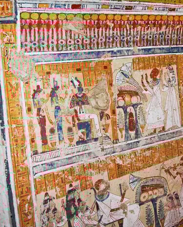 Khonso Im Heb Tomb Drawings