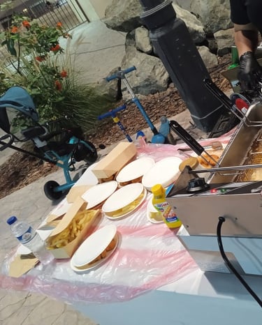french fries, fries station in dubai