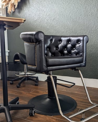 a Studio  M Salon chair in downtown Clermont F 