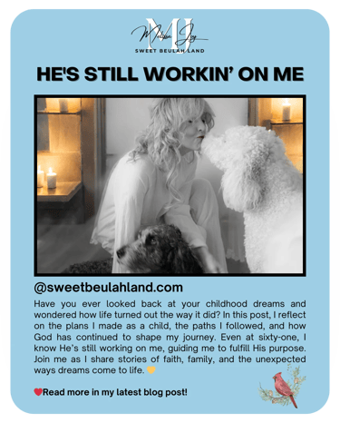 He's Still Workin’ on Me Pinterest post