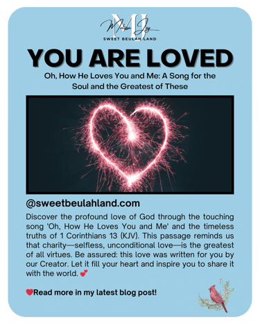 You Are Loved blog post