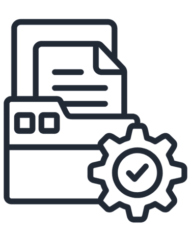 An icon with transparent background representing the concept Industrial Documents