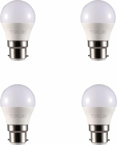 a group of three led bulbs in a dimmable light bulb