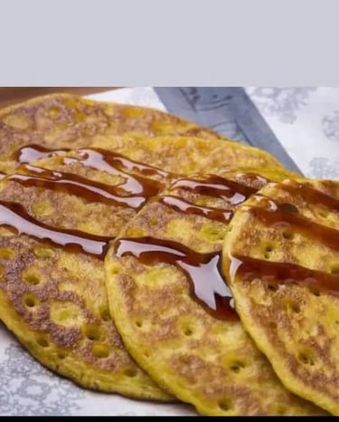 chabab dish, chabab bread, Emirati pancake