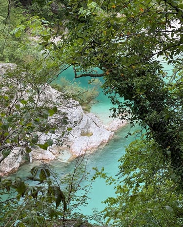 Slovénie - Kobarid - Vallée de la Soca - Pont Napoléon