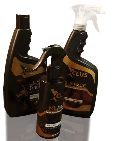 "Kit de Cuidado Automotriz". Ofrece una solución completa ("un solo paquete").