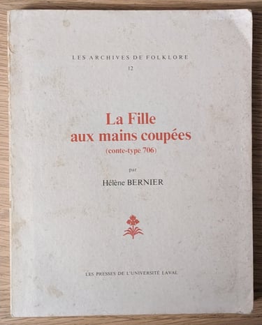 Hélène Bernier. La fille aux mains coupées