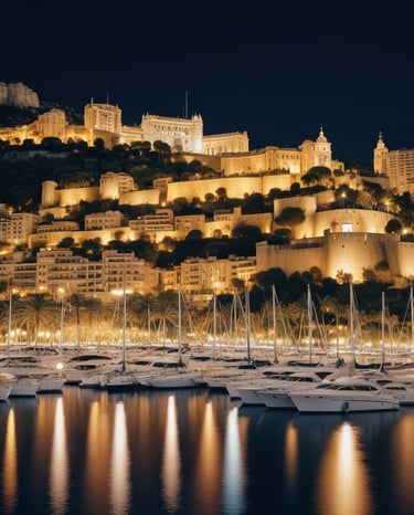 a cityscape of boats in the water