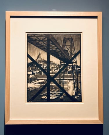 Marseilles, 1936, Wood Engraving ©16mag