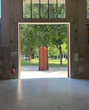 Colonne à ailettes, 2015 Fonte de fer ©16mag