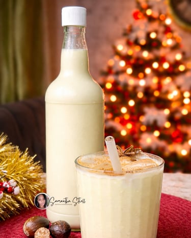 Eggless Pumpkin Ponche de Creme