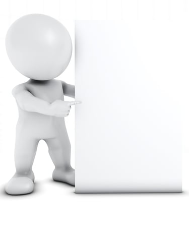 bonhomme qui tient un panneau ou il est écrit: Mais le neurofeedback, c'est quoi exactement 