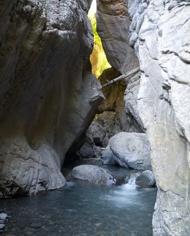 canyon du Fournel pour tous, Serre-Ponçon, familles, amis , canyon aquatique enfants