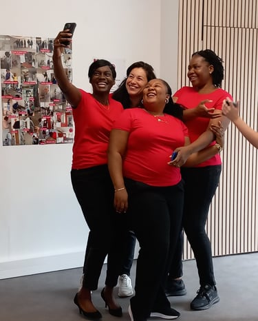 Reines Bâtisseuses selfie