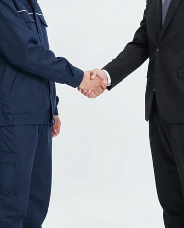 Close-up of hands reviewing operational protocols and checklists.
