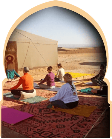 Our Desert Camp - Yoga Retreat in Moroccan desert
