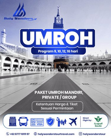 Paket Umroh | Holy Wonders Tour & Travel