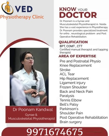Dr Poonam Home Physiotherapist in Noida