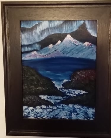 The Fairytale North (painting) Kylee Nicole Smith