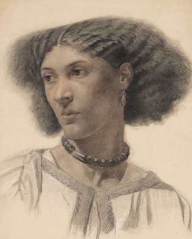 Fanny Eaton super model Pre Raphaelite artist model