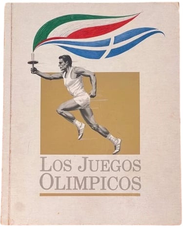 1964 Nestle Milo Los Juegos Olimpicos Olympic Sports Card Album from Mexico