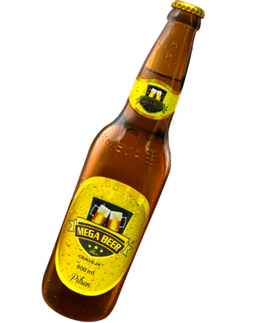 Cerveja Mega Beer Pilsen