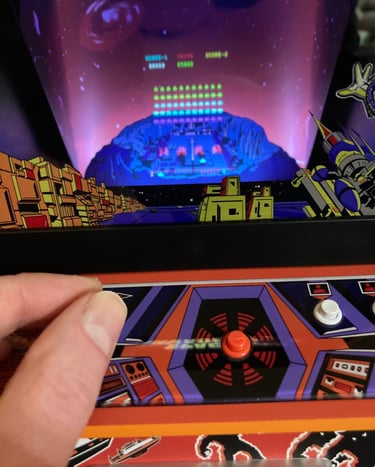 Numskull Space Invaders Part 2 Gameplay
