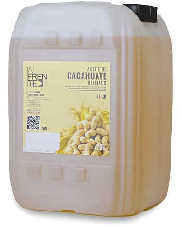 Imagen del aceite de cacahuate refinado 20 litros