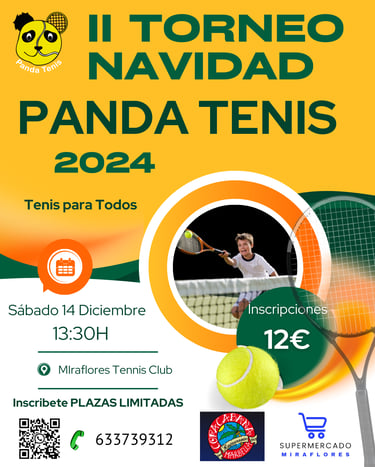 Torneo de tenis para niños Navidad Mijas