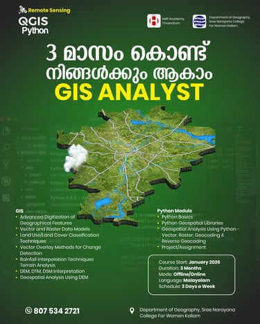 QGIS Python course in Kerala