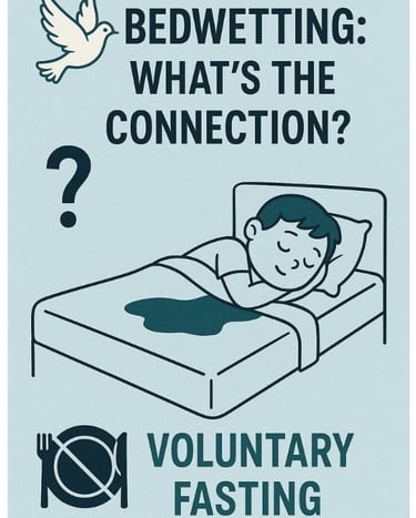 🌙🧠Explore how voluntary fasting may influence bedwetting (nocturnal enuresis) through hormonal bal