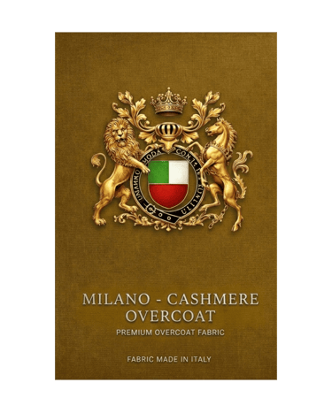 Milano cashmere overcoat fabric