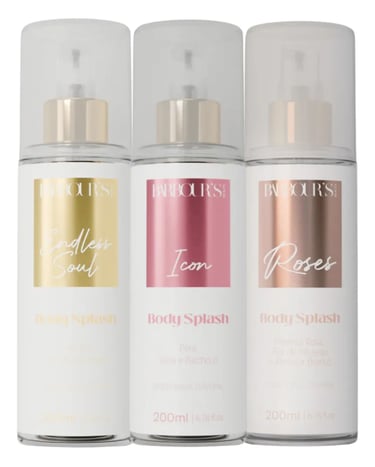 3 Body Splash Icon Endless Soul Roses 200ml Barbours