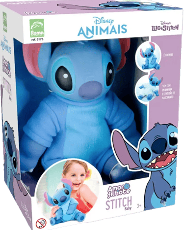 Boneco Stitch Baby Original Roma Jensen