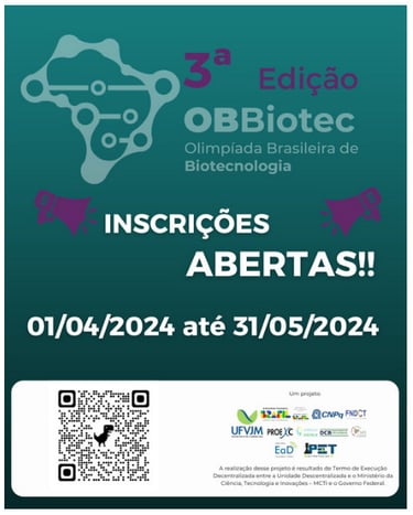 chamada para o evento obiotec