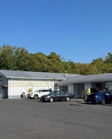 Car Wash Building Entrance