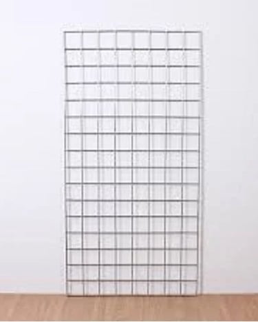 clothes gridwall display